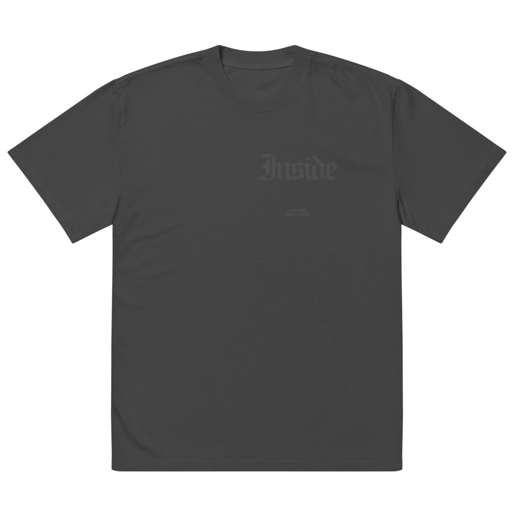 Inside Apparel Oversized Faded T-Shirt