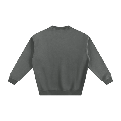 Inside Solid Color Fleece Sweatshirt