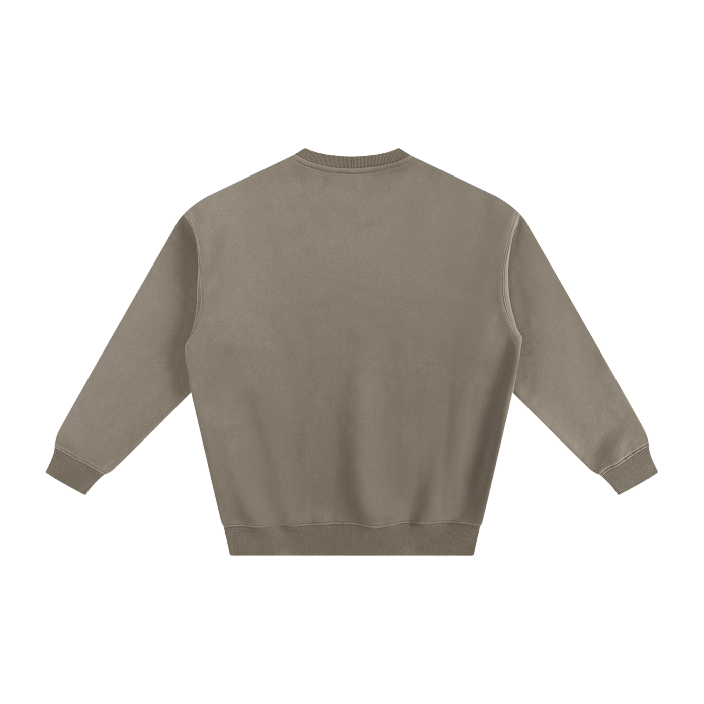 Inside Solid Color Fleece Sweatshirt