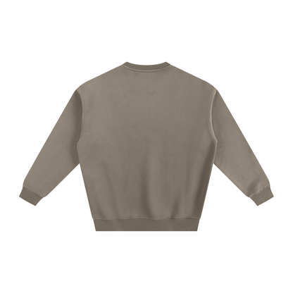 Inside Solid Color Fleece Sweatshirt