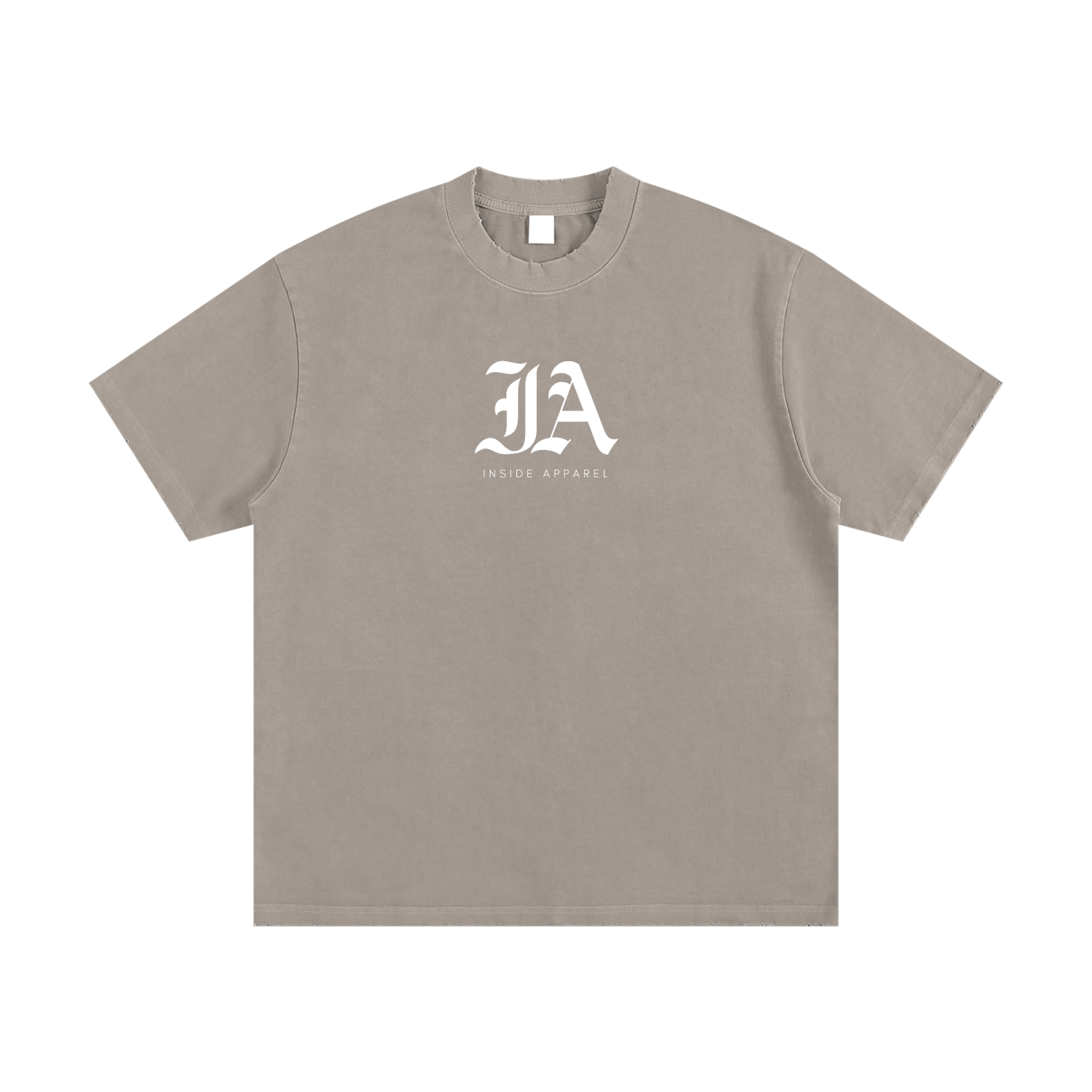 Heavyweight Vintage Washed Frayed T-Shirt