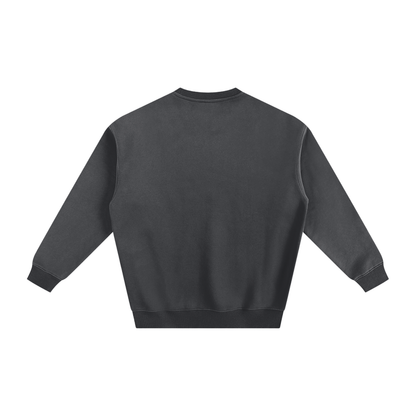 Inside Solid Color Fleece Sweatshirt