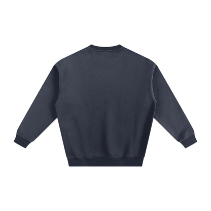 Inside Solid Color Fleece Sweatshirt