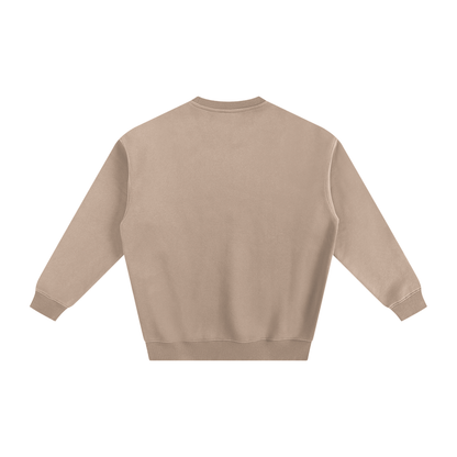 Inside Solid Color Fleece Sweatshirt