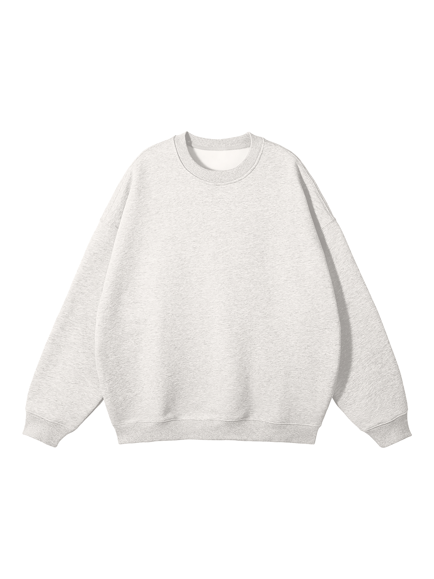 Inside Solid Color Fleece Sweatshirt