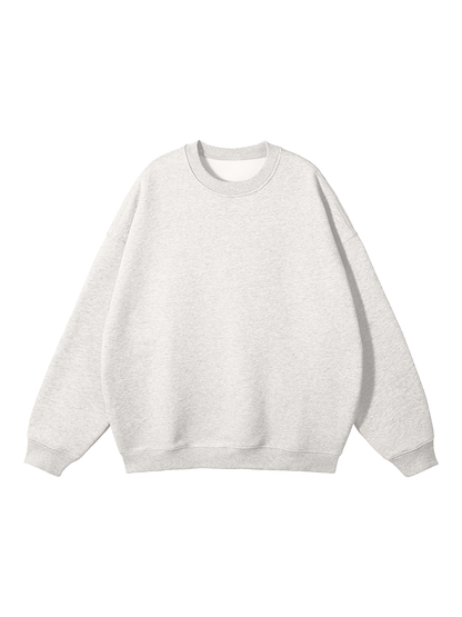 Inside Solid Color Fleece Sweatshirt