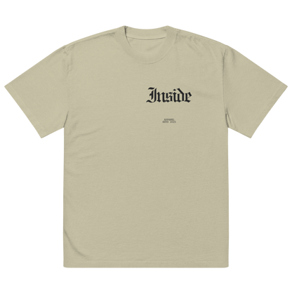 Inside Apparel Oversized Faded T-Shirt