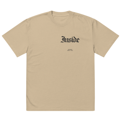 Inside Apparel Oversized Faded T-Shirt